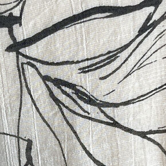 Zac & Rachel Boho Peasant Top Size XL  Crochet White And Black Tie At Sleeve - Picture 6 of 10